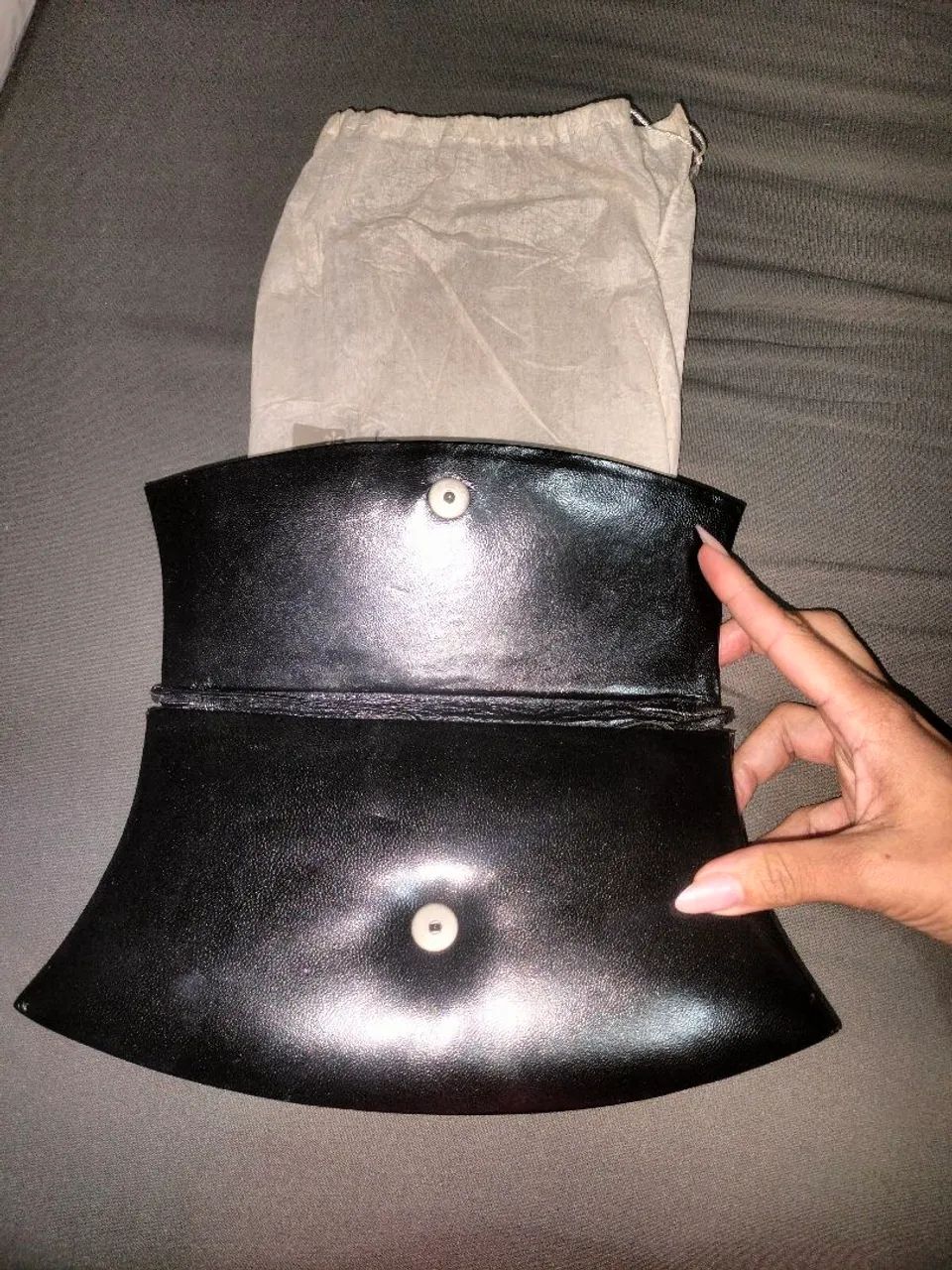 Bolsa de couro de ombro 
