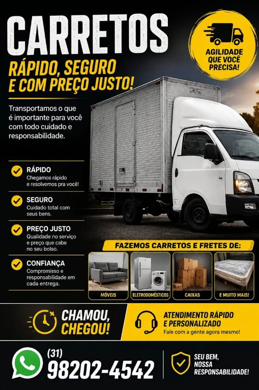 Carretos e mudanças BH e região 