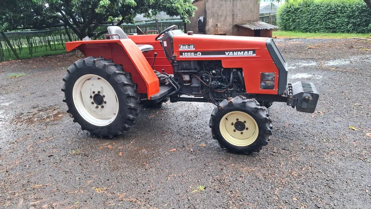 Trator yanmar 1055 4x4  - Foto 6
