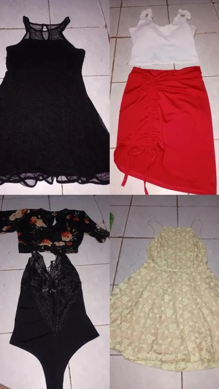 Roupas desapegos 