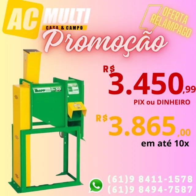 Debulhador descascador de Milho DM 50 Trapp sem motor  produção 300 a 600 kg
