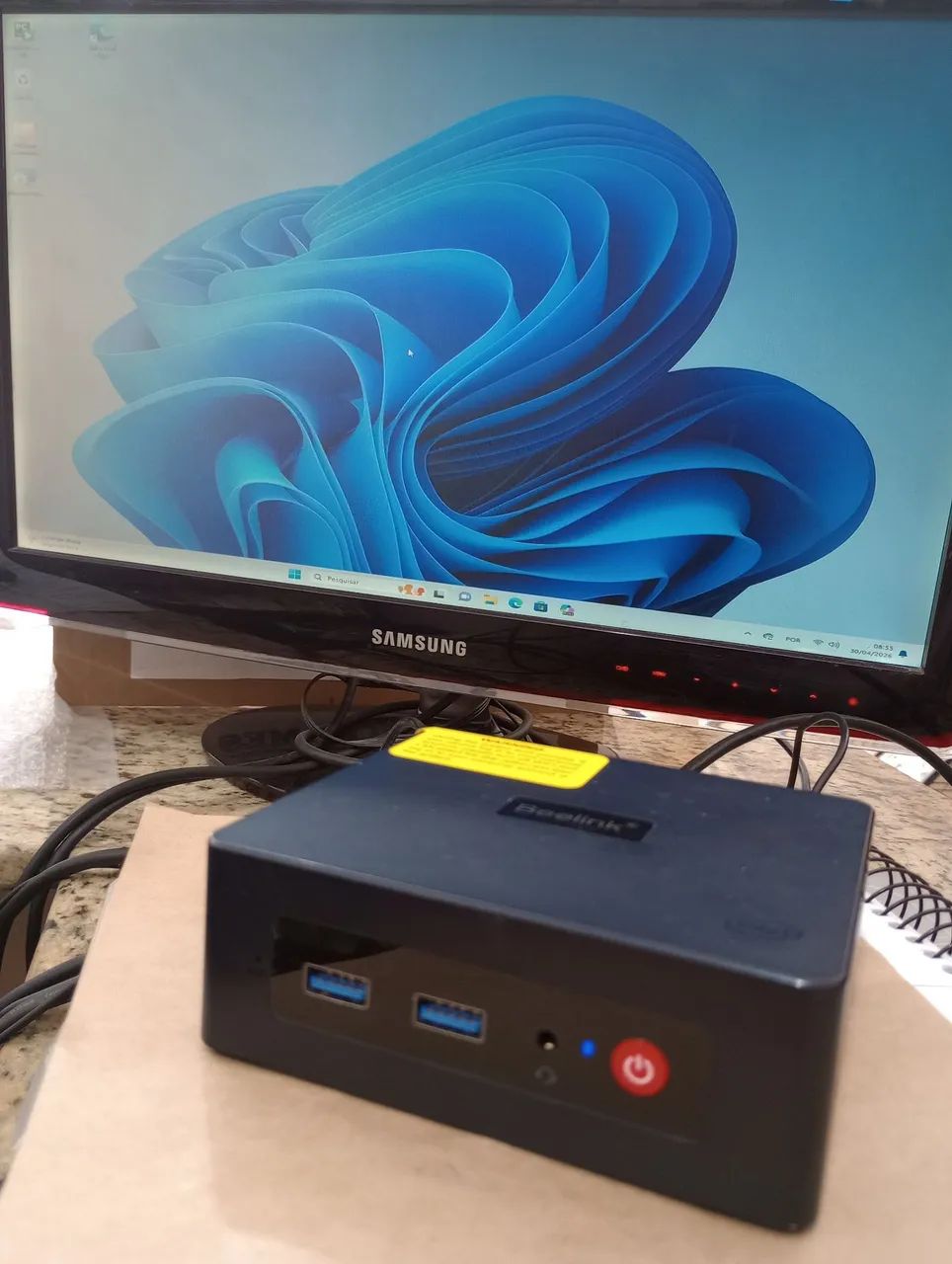 Mini Pc Intel Celeron 8gb ddr4 W11 pro 