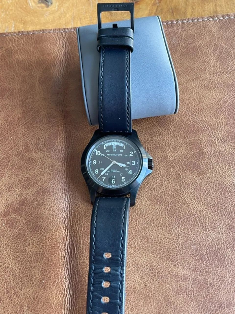 Hamilton Khaki Field King Auto 40mm H64465733 Full Set - Foto 3