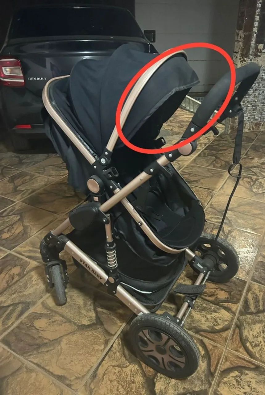 Vendo carrinho de bebê 