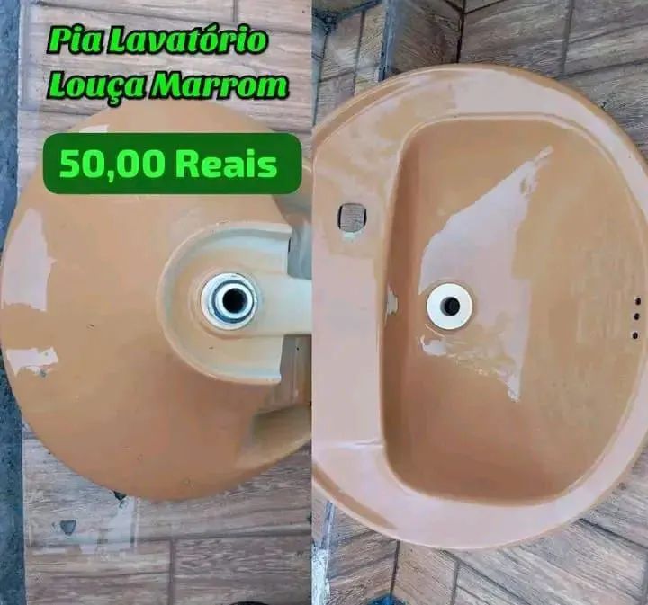 Lavatório Marrom