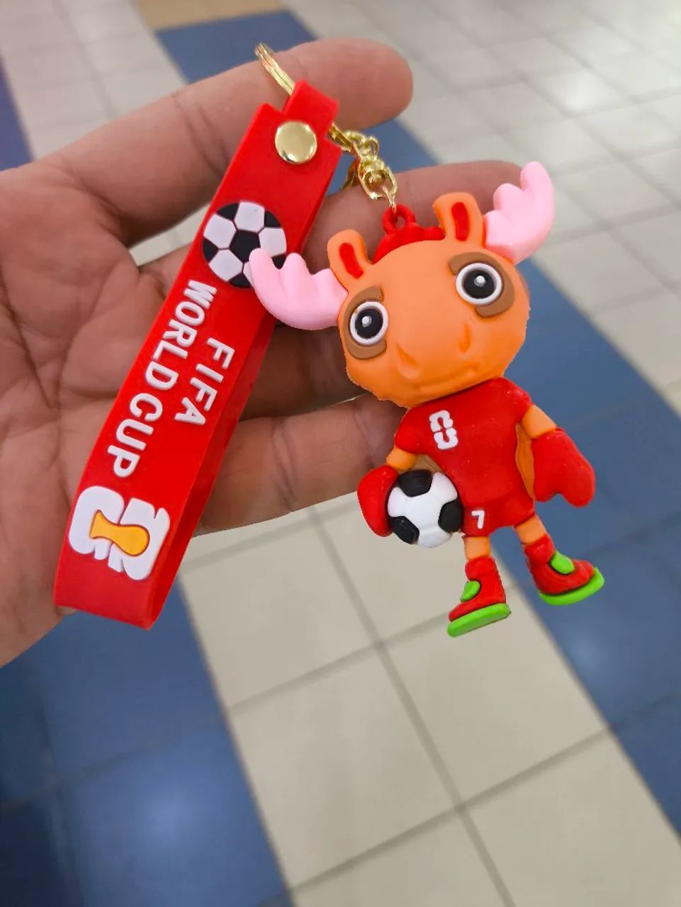 Chaveiro mascote da copa do mundo  - Foto 3