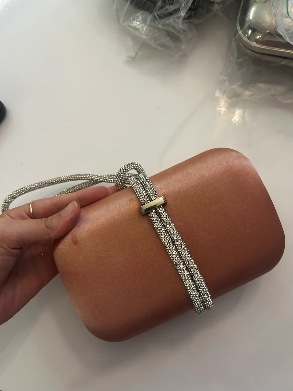 Clutch rosa - Foto 4