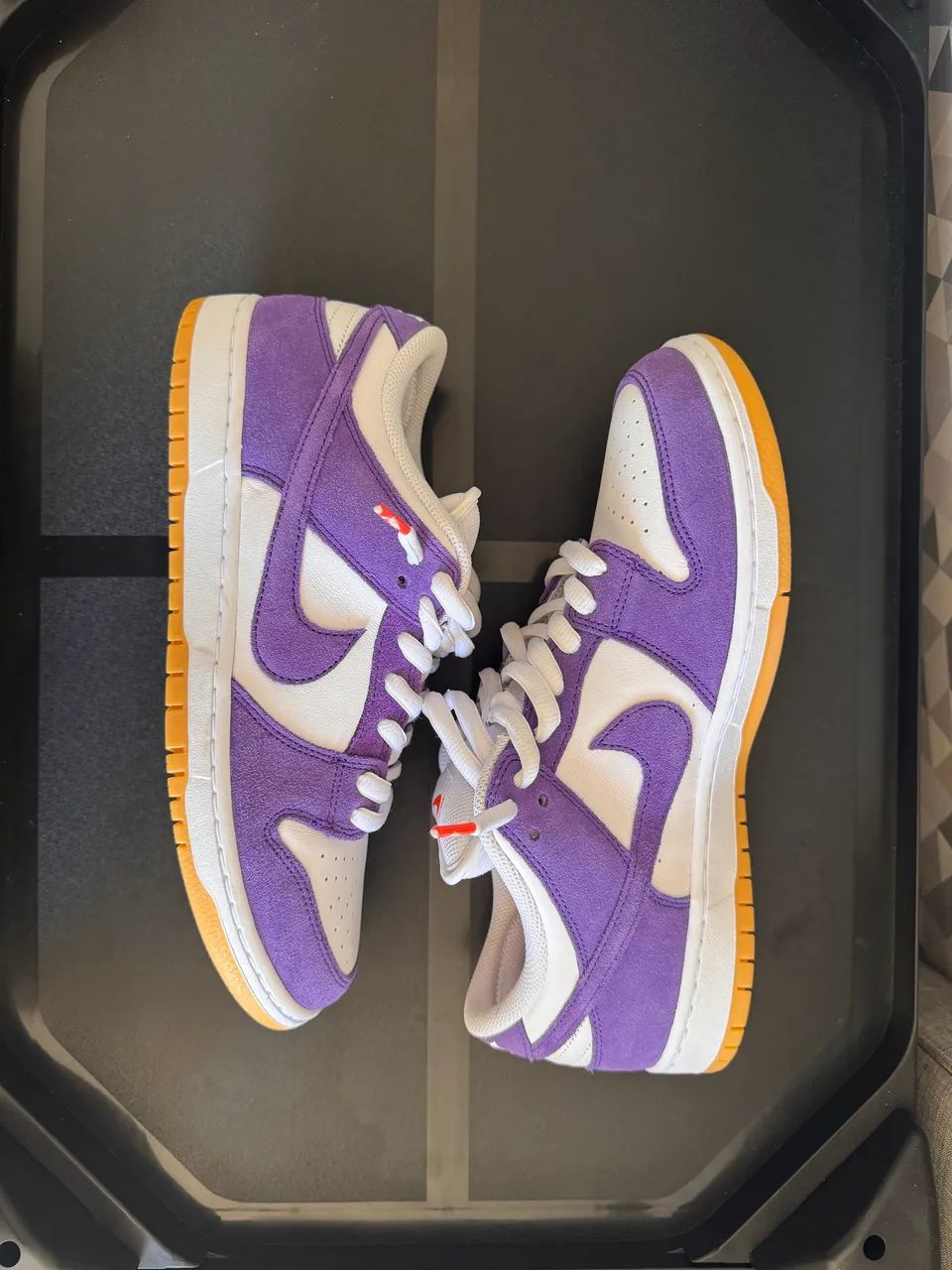 靴/バッグ Nike SB Dunk Low Pro ISO Orange Label "Court Purple Gum" 27cm Nike SB Dunk Low Pro ISO Orange Label 