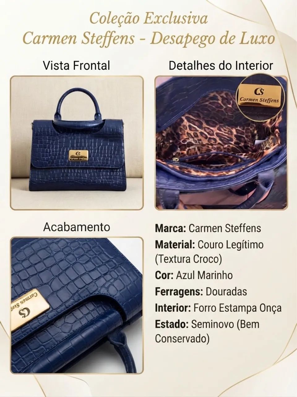 Bolsa Carmen steffens 