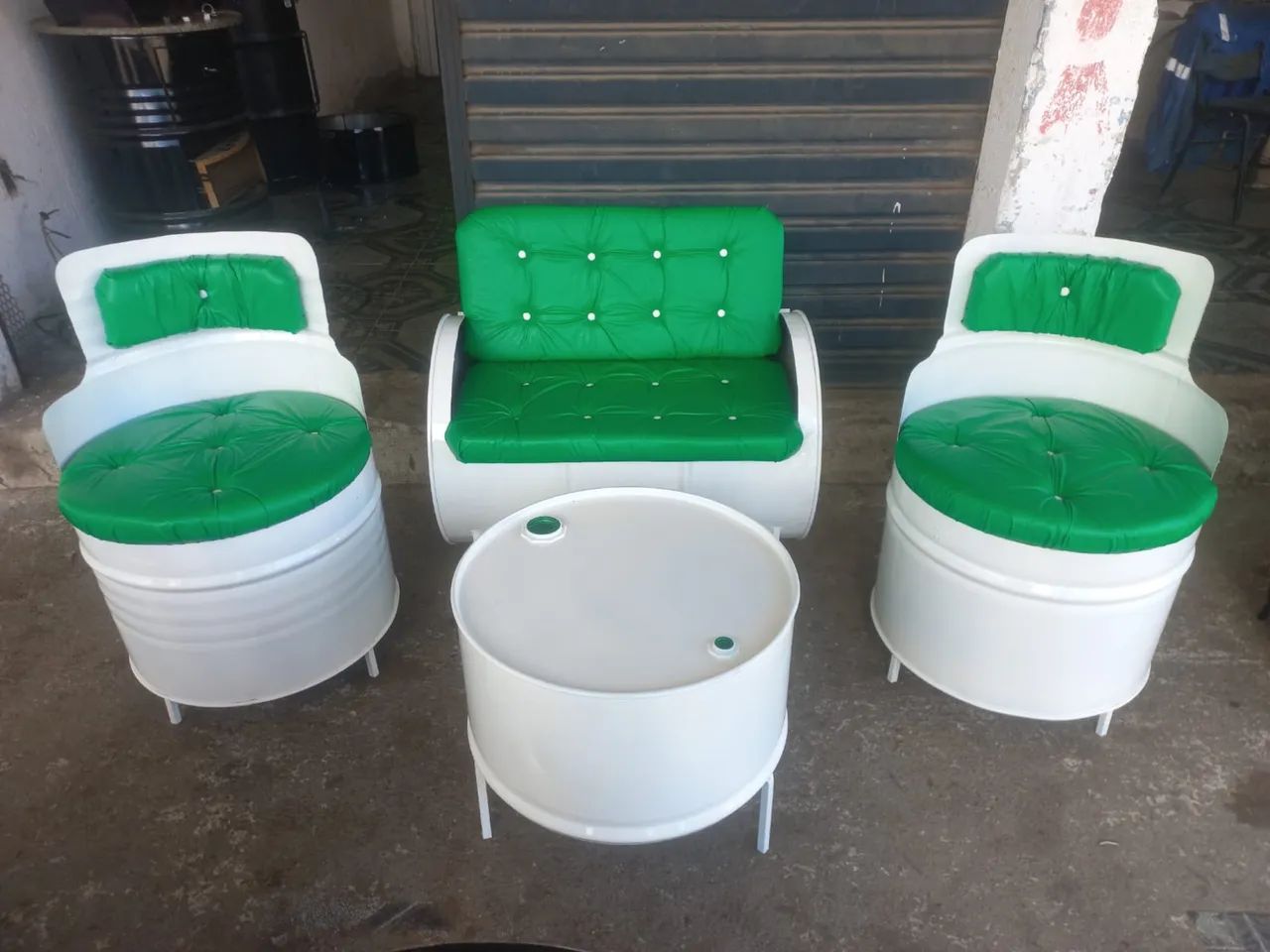 Jogo de poltronas tambor  - Foto 5