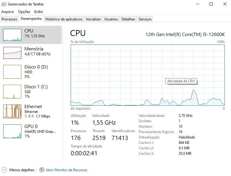 PC "quase" Gamer - Foto 5