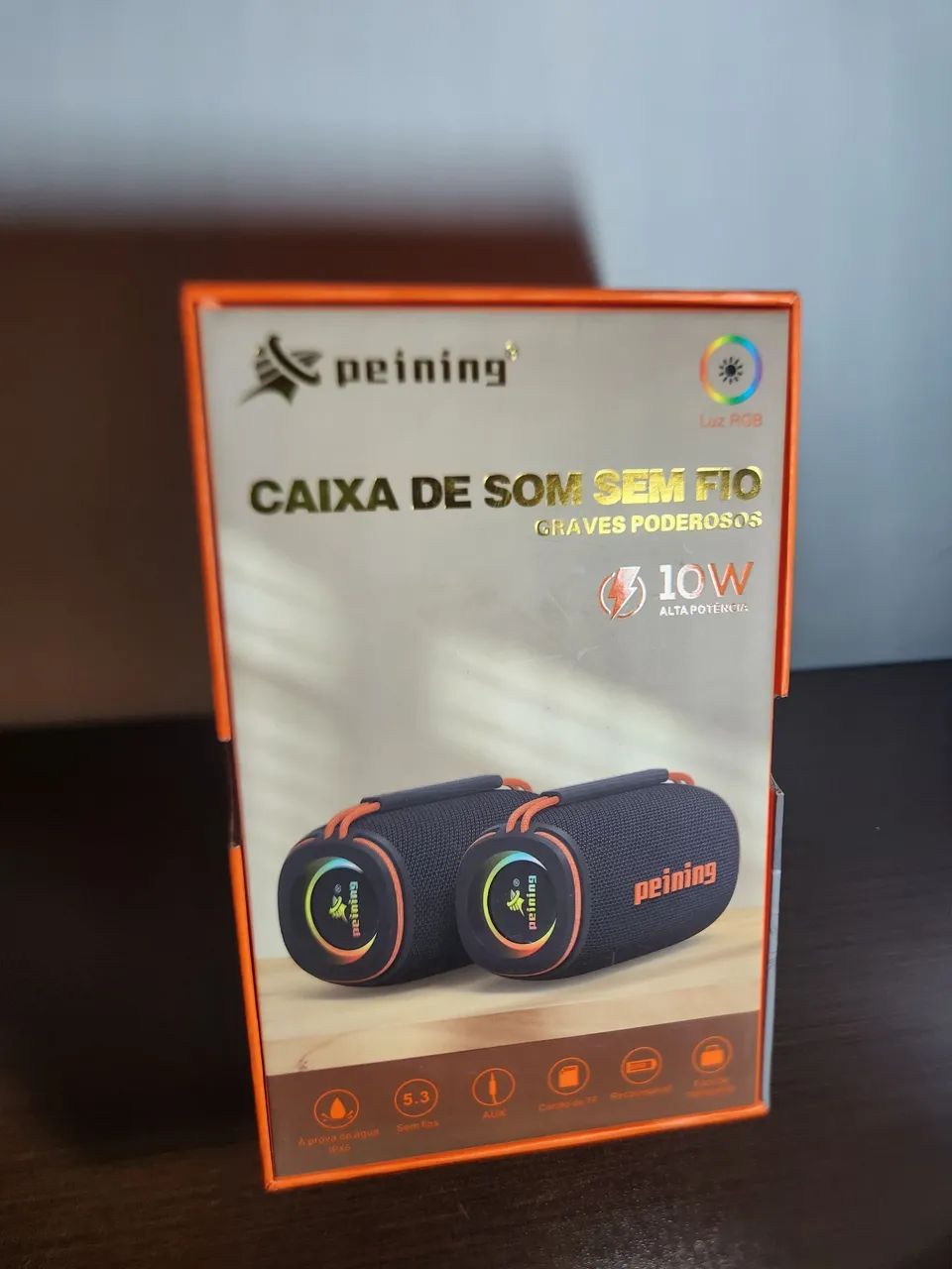 Caixa de som peining 10w rgb - Foto 2