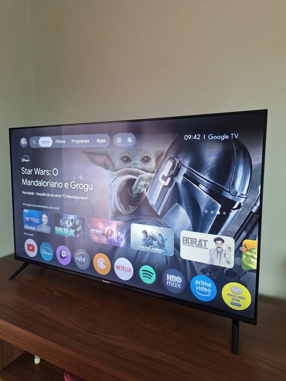 SMART TV 43 Google TV SEMP