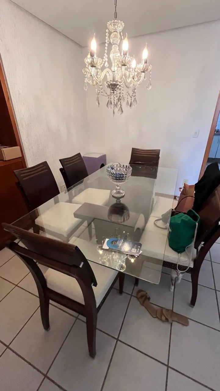 Mesa jantar 6 lugares 