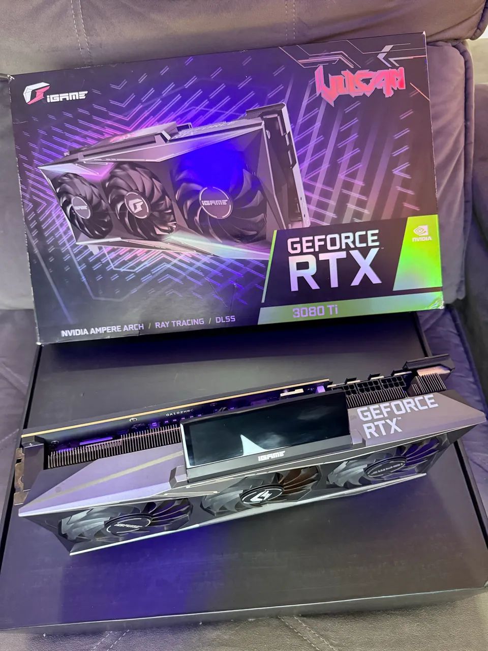 RTX 3080 TI IGAME VULKAN LCD 12GB  - Foto 4