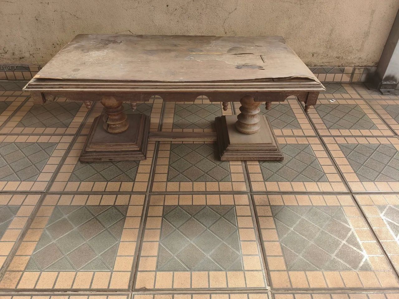 Mesa antiga de centro - Foto 2