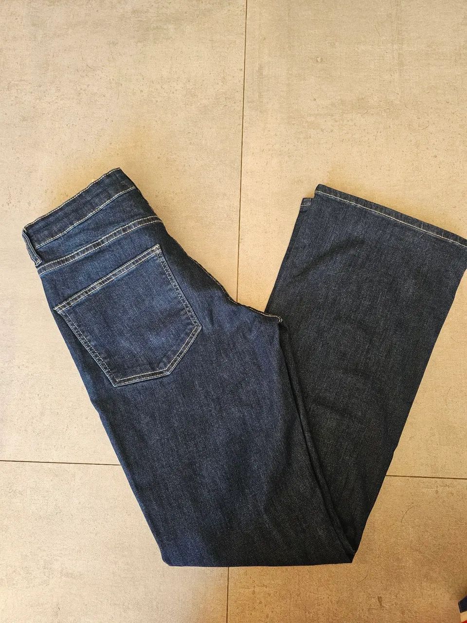 Calça Jeans Flare Shoulder - Nova com Etiqueta