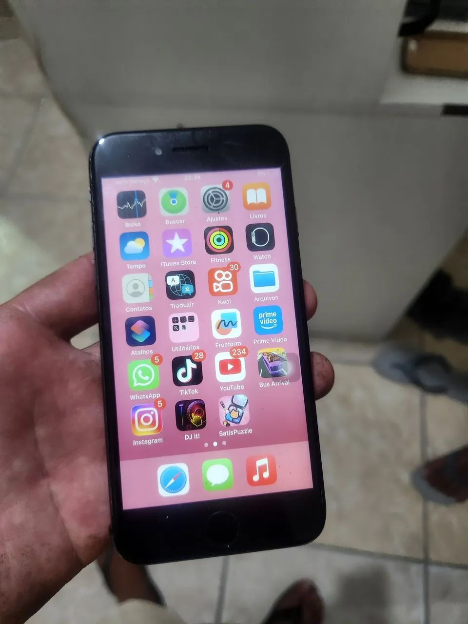 Iphone 8 desbloqueado pronto para usar - Foto 3