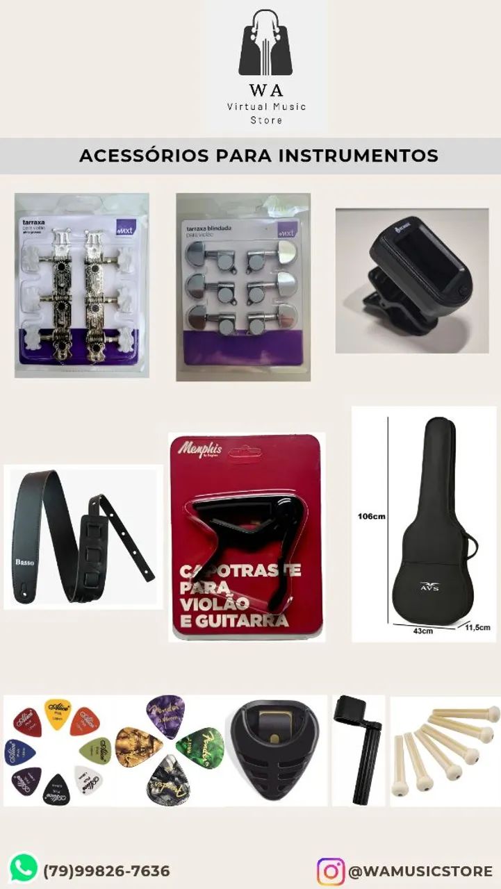 Correia para instrumentos Basso - Foto 5