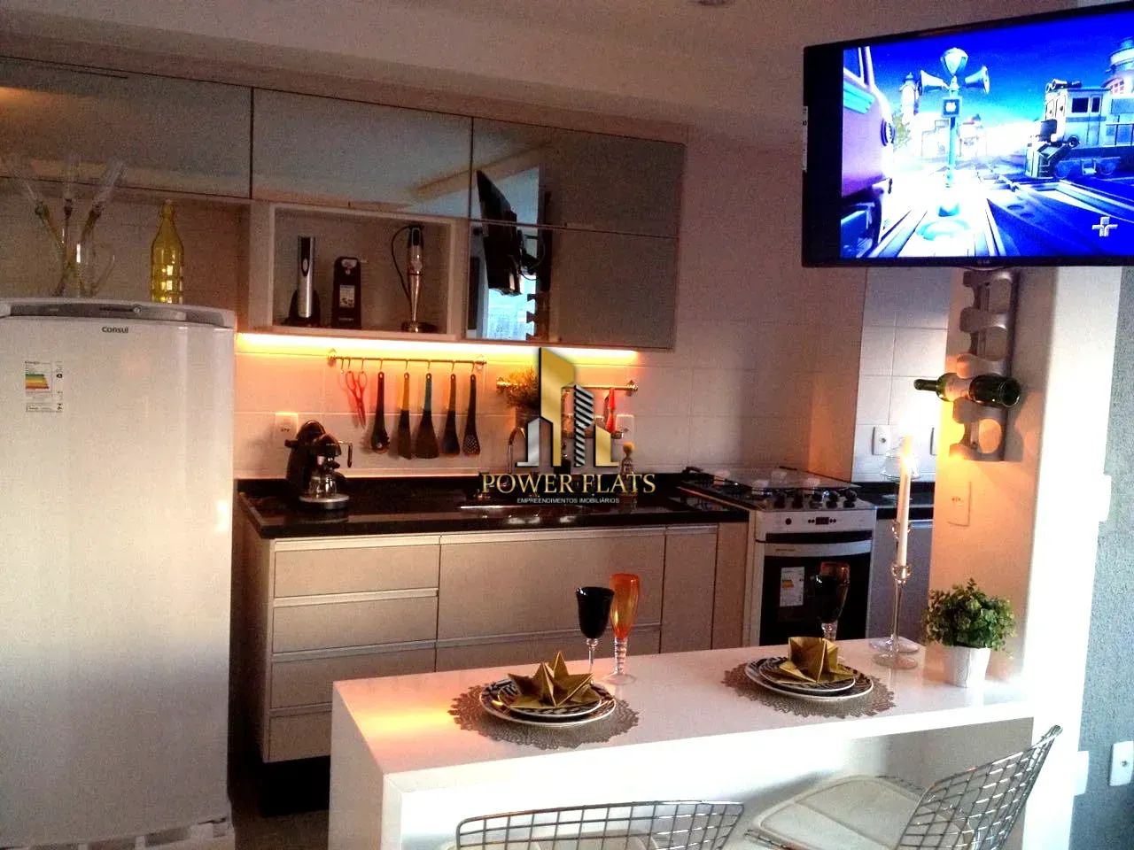 Flat mobiliado 45m² com vaga | Code Berrini | Brooklin  São Paulo - Foto 3