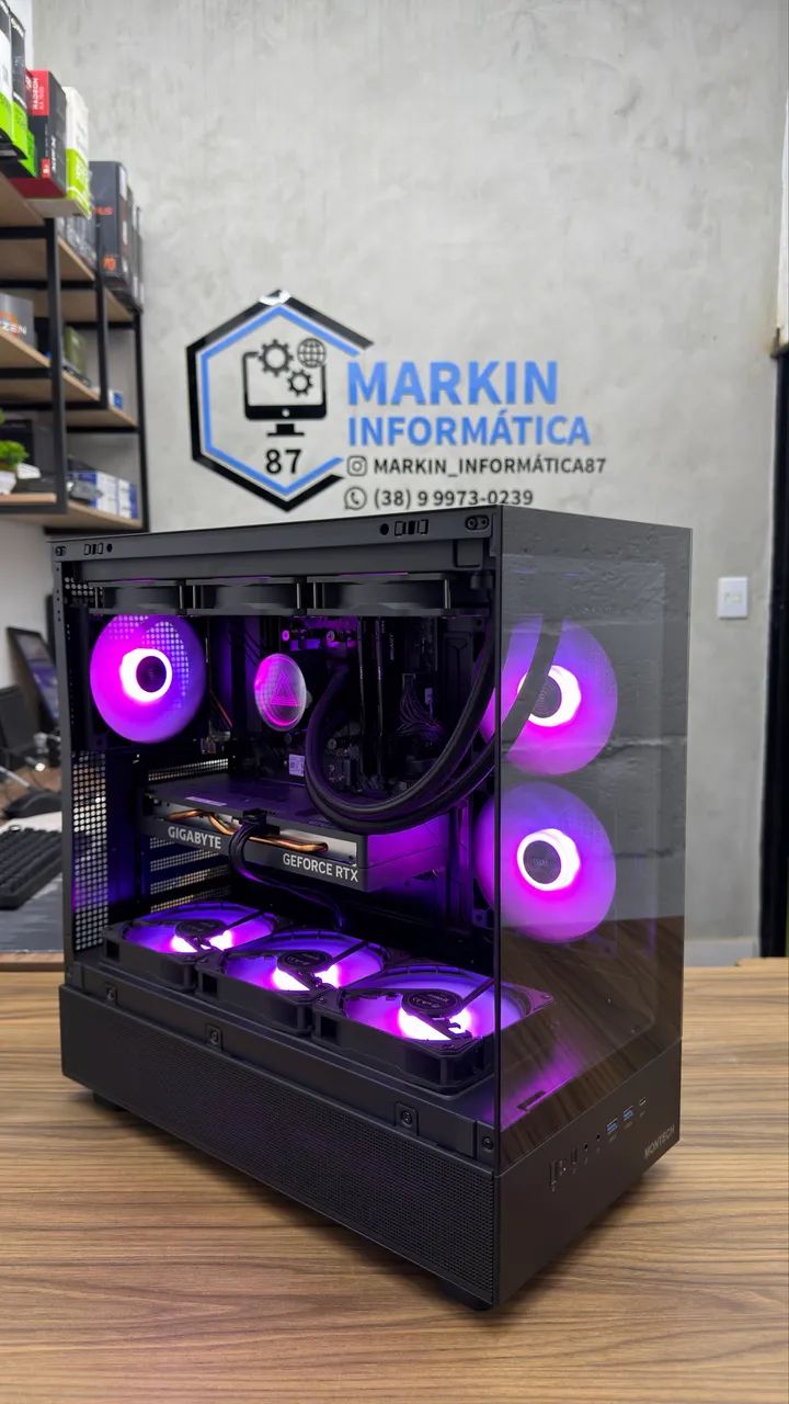 PC GAMER RYZEN 5 5500 / 2X8GB 16GB DDR4 / SSD NVME 512GB / RTX 4060 8GB 