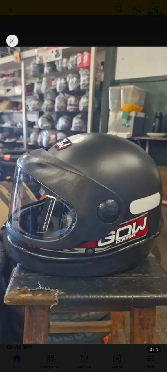 Capacete Gool tamanho 60 - Foto 2