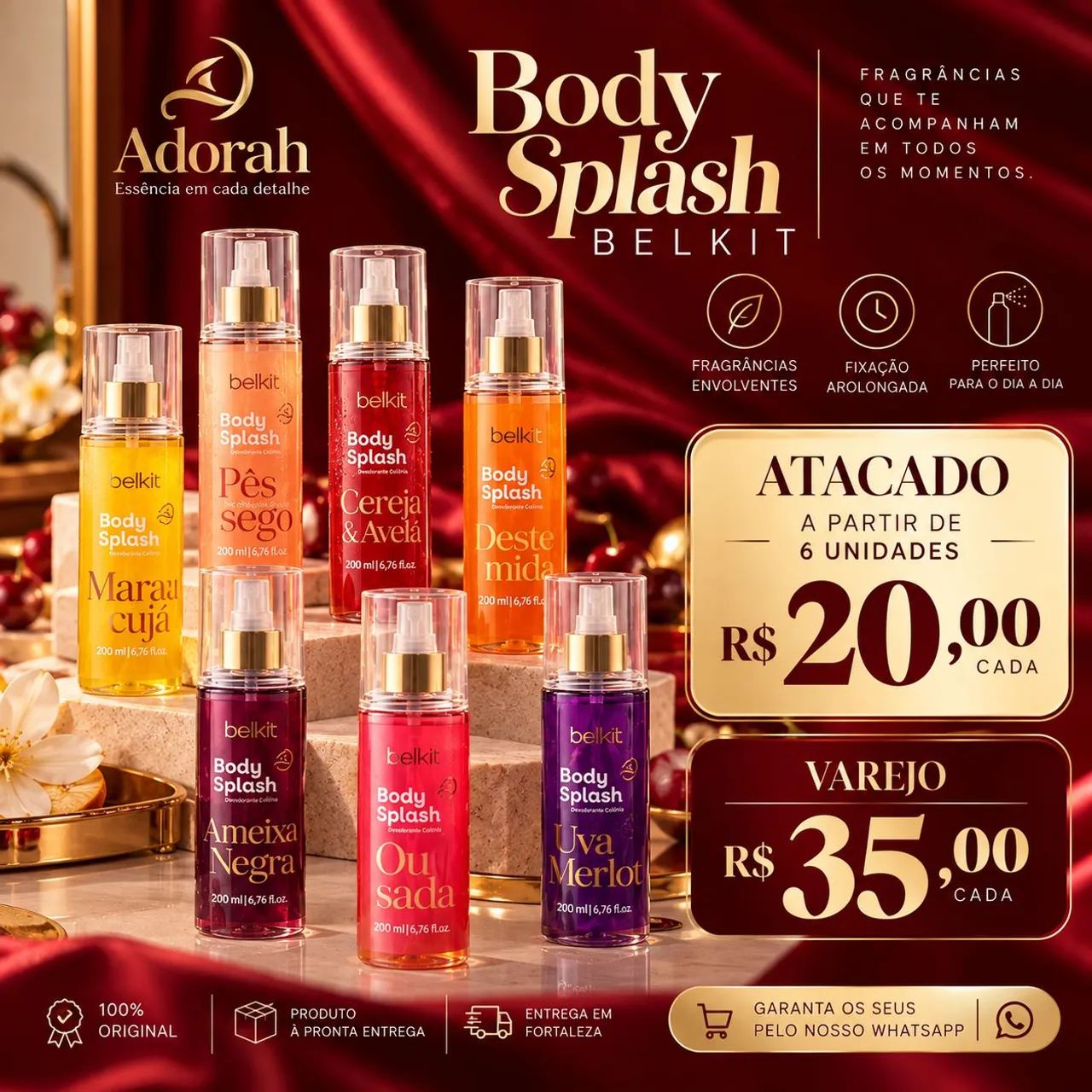 Body Splash Belkit 200 ml