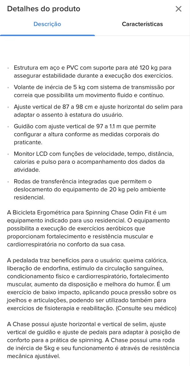 Bicicleta ergométrica  - Foto 2