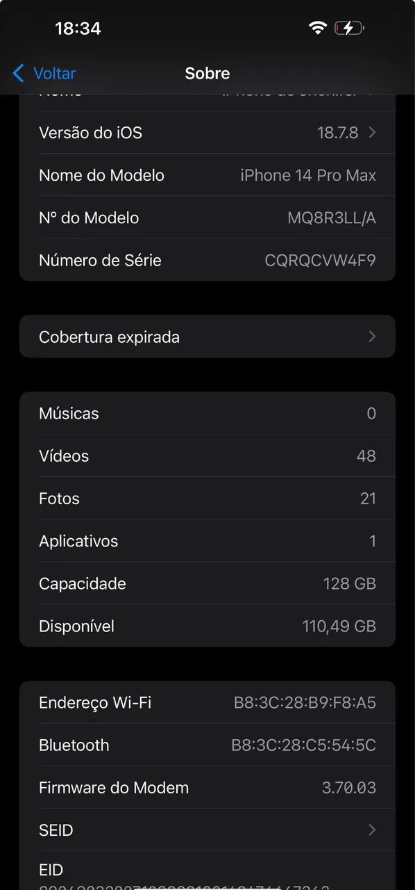 iPhone 14 Pro Max 128g roxo - Foto 5