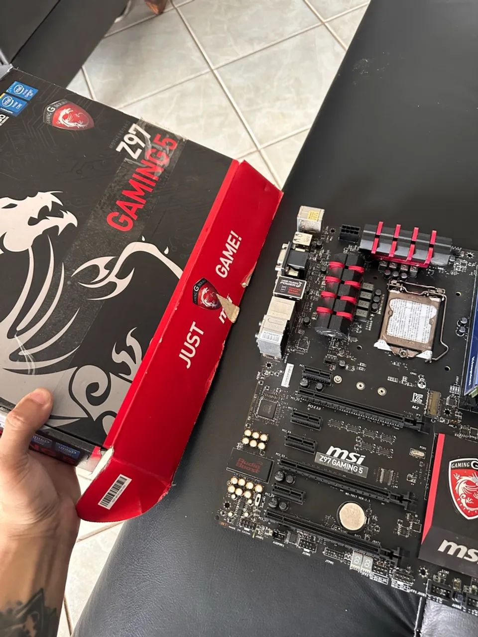 Kit z97 gaming 5+ 32 ram  - Foto 4