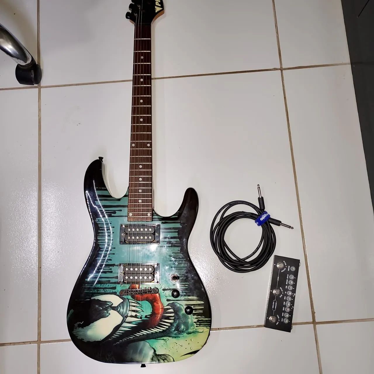 Guitarra Marvel phoenix