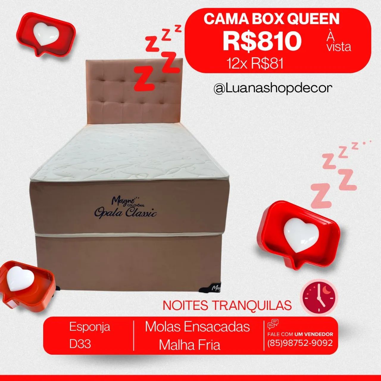 Cama Box Luxo Molas ensacadas Promoção  - Foto 5