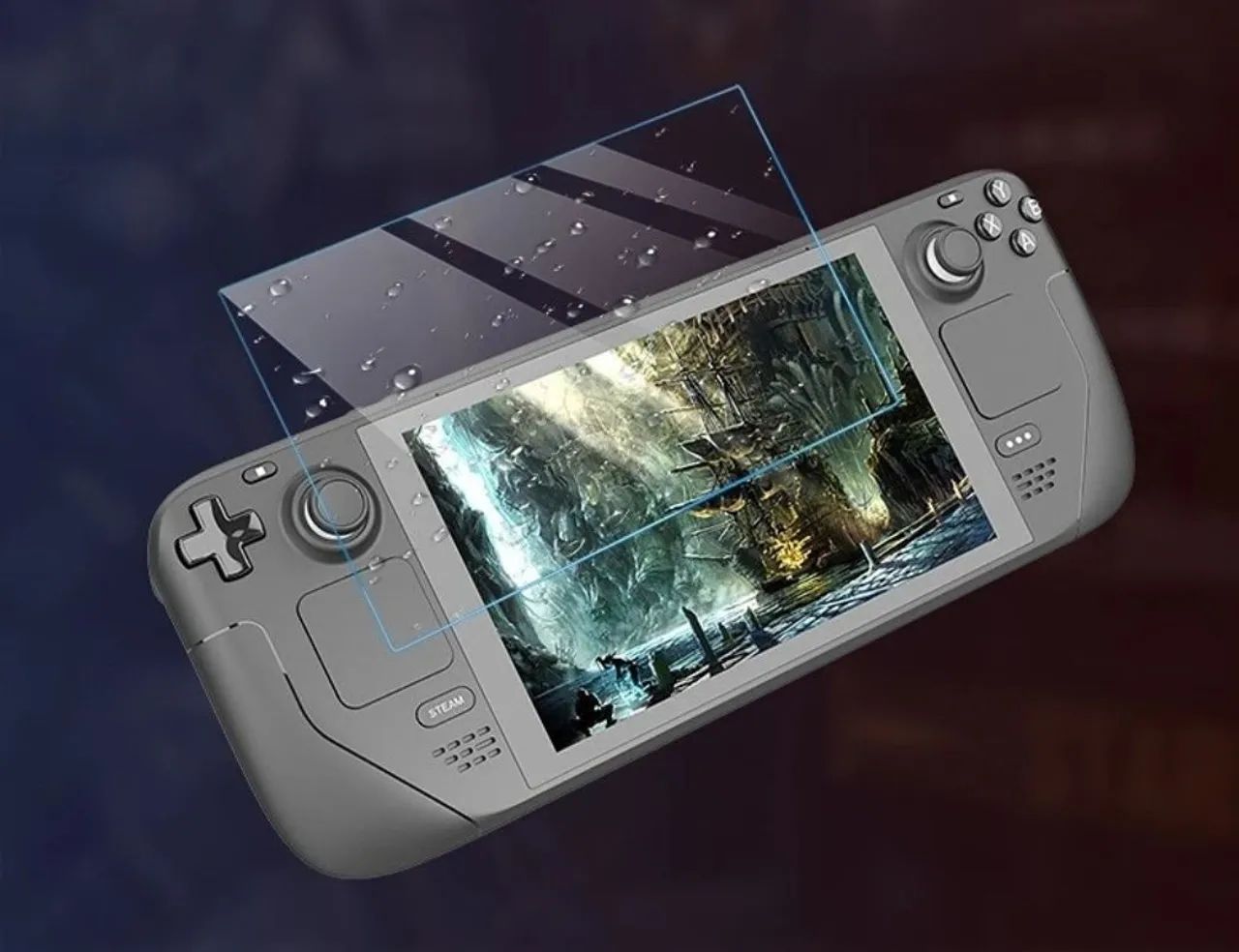 Película protetora para Nintendo Switch, OLED, Nintendo switch 2, Steam Deck  - Foto 3