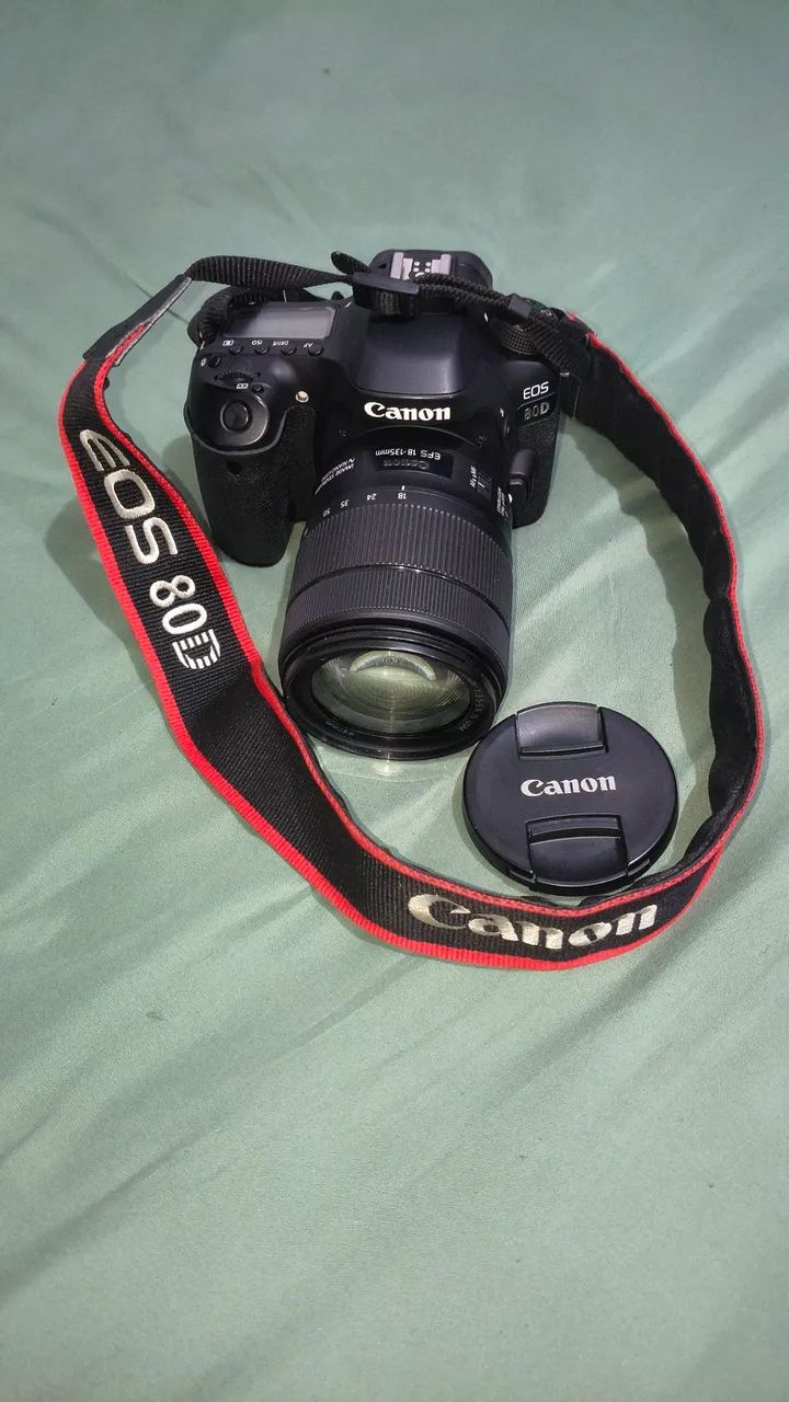 Câmera Canon 80D kit  - Foto 3