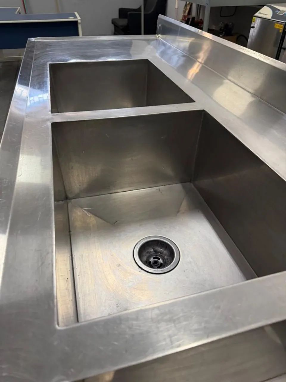 Mesa Inox 3 Cubas 2,40* - Foto 3