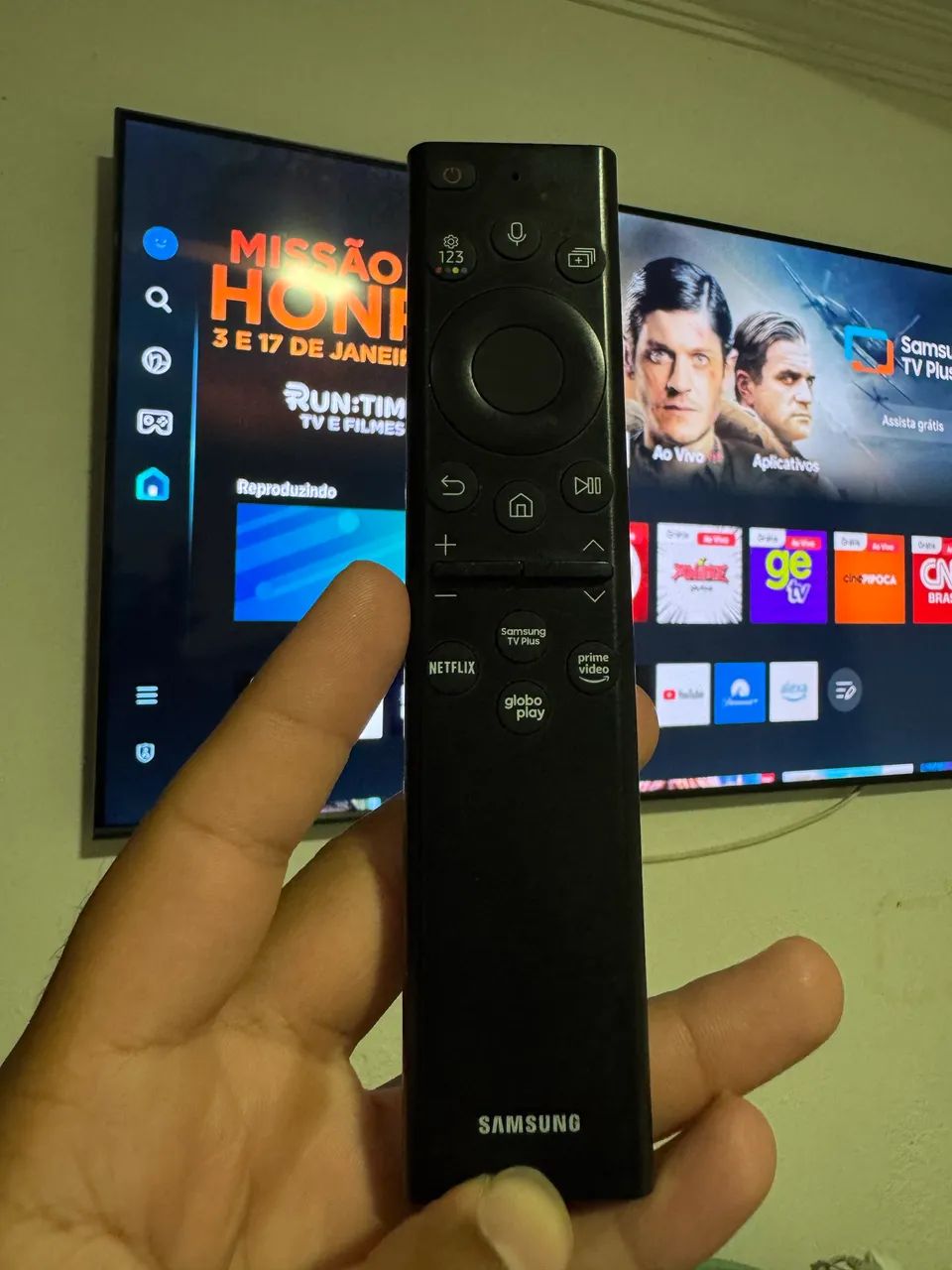 Smart TV 55 pol 4k QLED Samsung com Alexa - Aceito troca e Parcelo até 18x - Foto 2