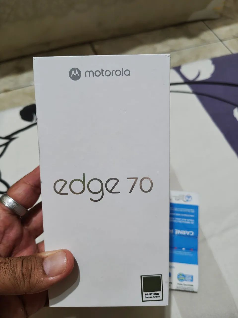 Moto Edge 70 lacrado na caixa 