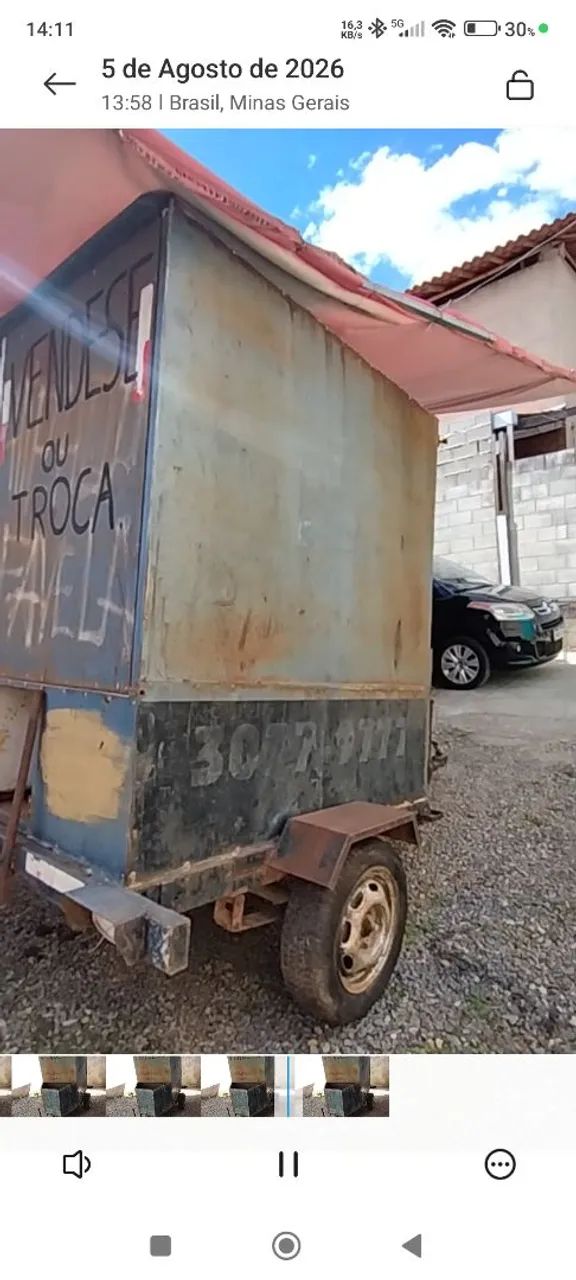 Vende-se carretinha para lanche!! - Foto 3