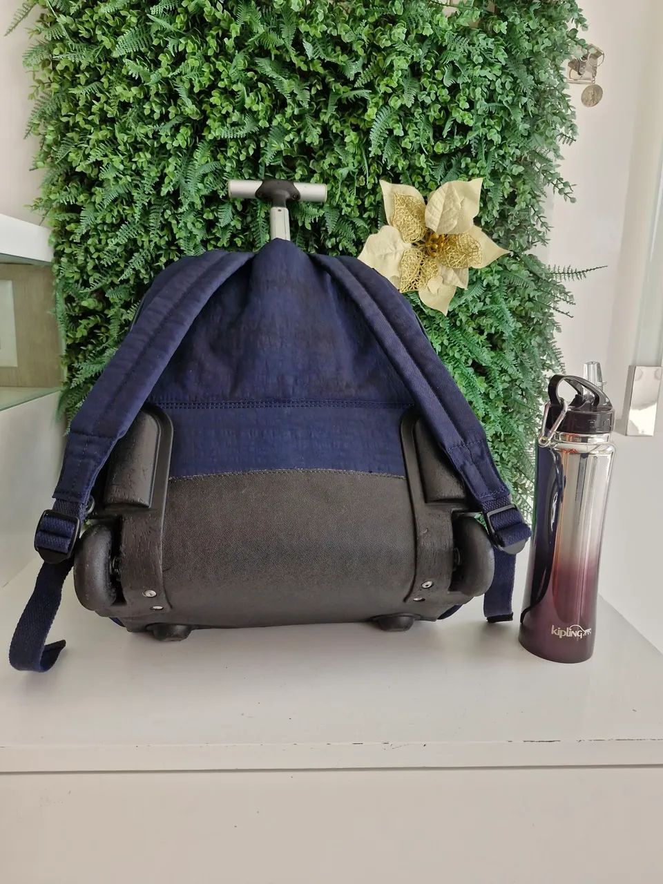 Mochila kipling ORIGINAL c 2 rodinhas  - Foto 3