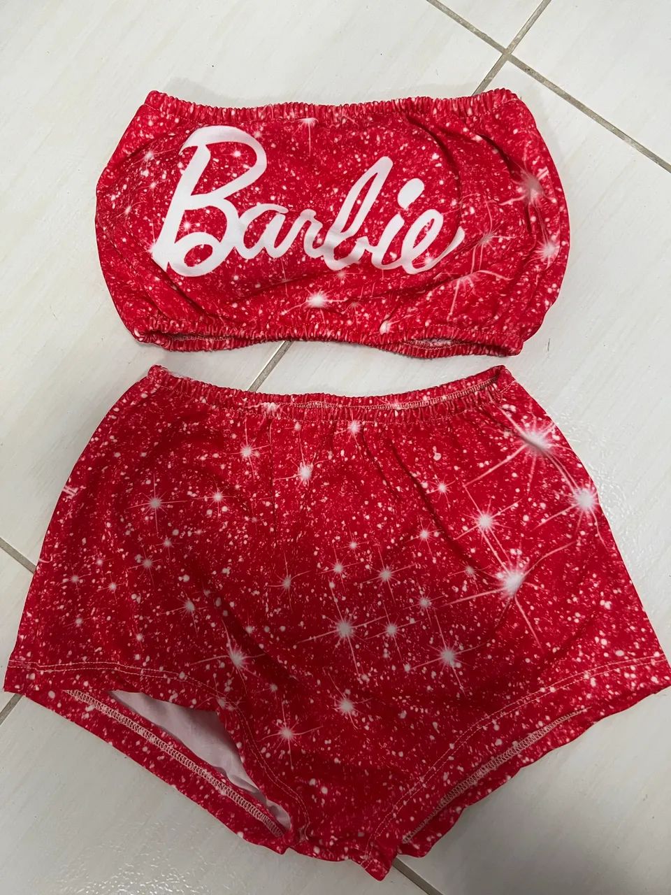 Hot pants carnaval Barbie  - Foto 3