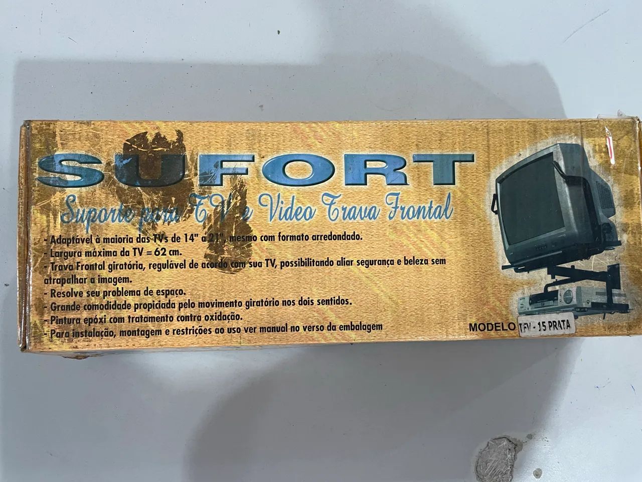 Suporte Para Tv e Vídeo Trava Frontal - Foto 3