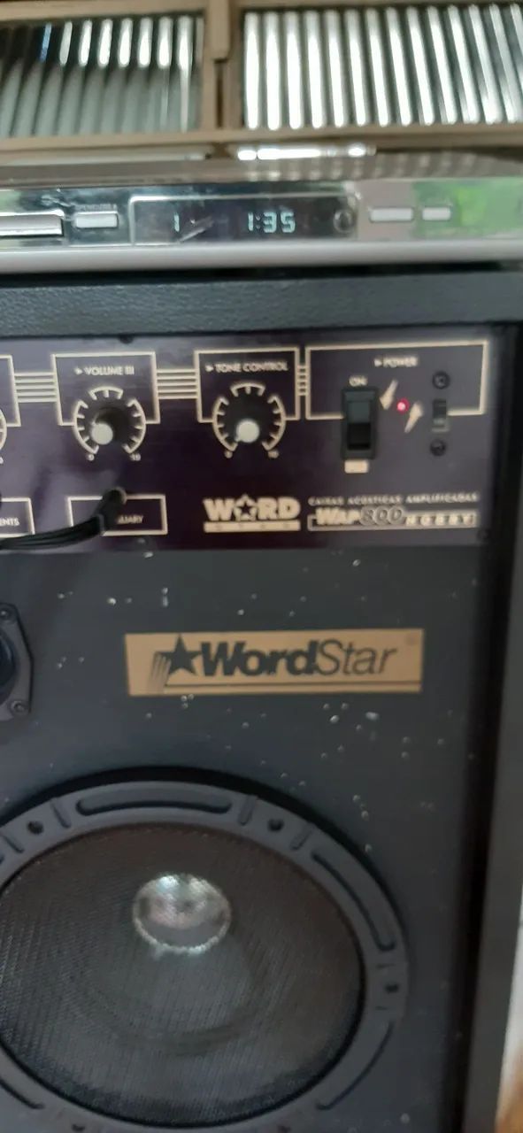 Caixa acústica aplificada Word star wap 800 - Foto 2