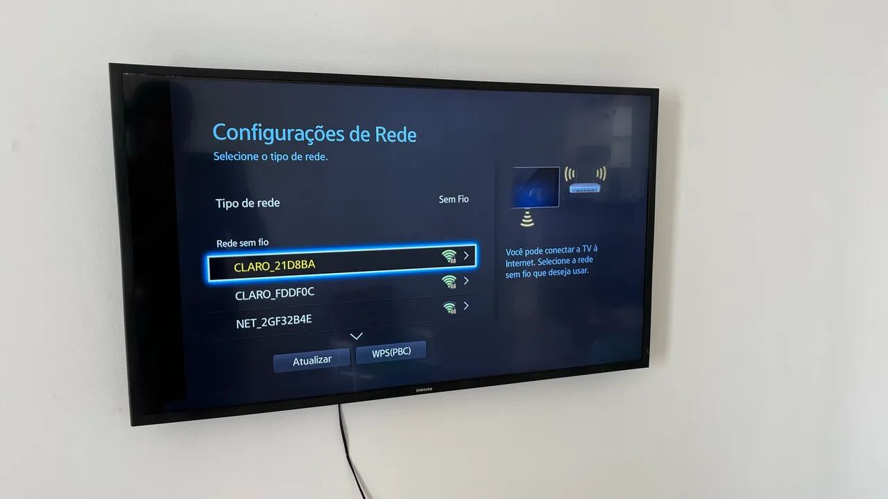 Smart TV Samsung 43 polegadas Full HD - Foto 3