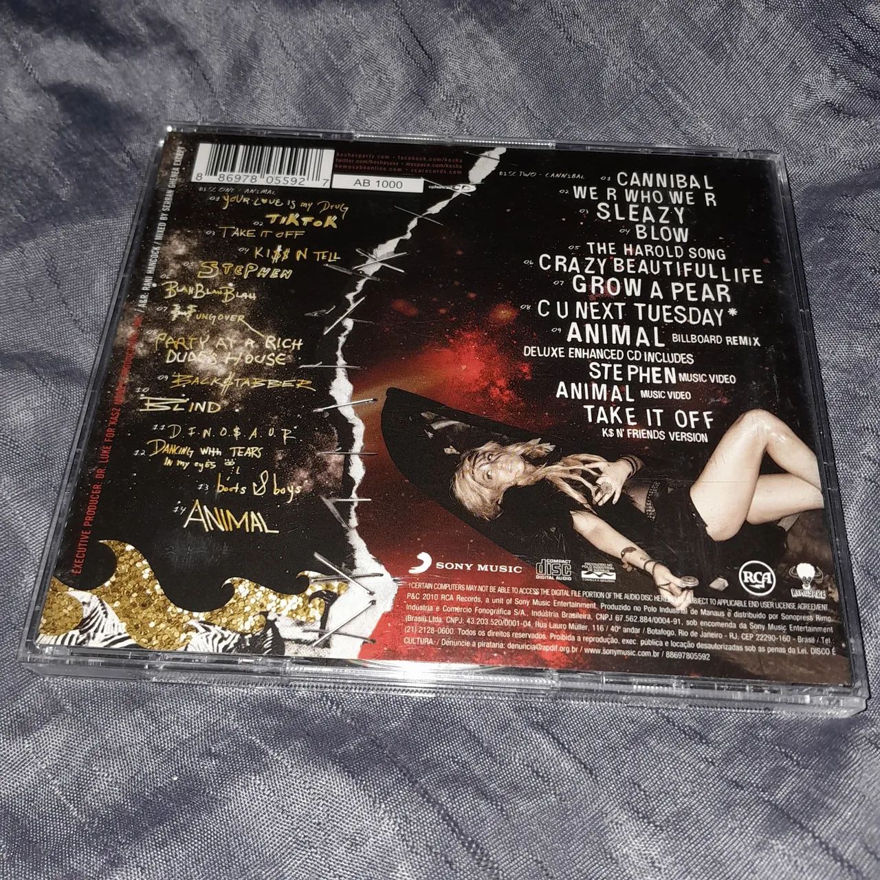 Cd duplo Kesha - animal + cannibal - Foto 4