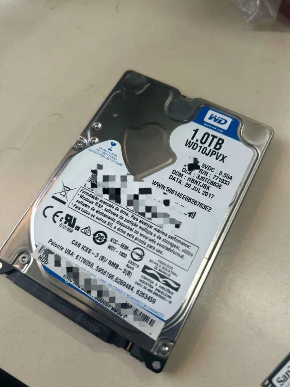 HD WD Blue 1TB 2.5" SATA para Notebook - Foto 2