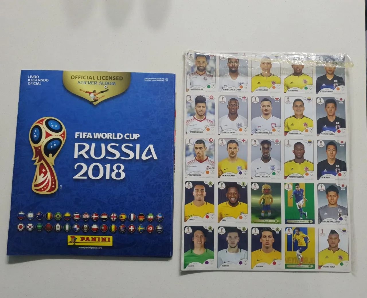 Álbuns completos Copas de 2014 e 2018 - Foto 2