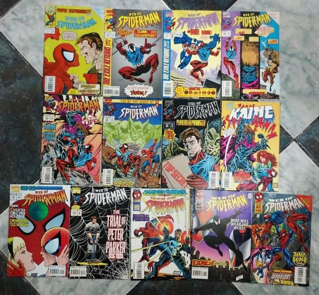 SPIDER-MAN CLONE SAGA (1994) COLEÇÃO IMPORTADA COM AS COMICS ORIGINAIS EM SINGLE ISSUES - Foto 2