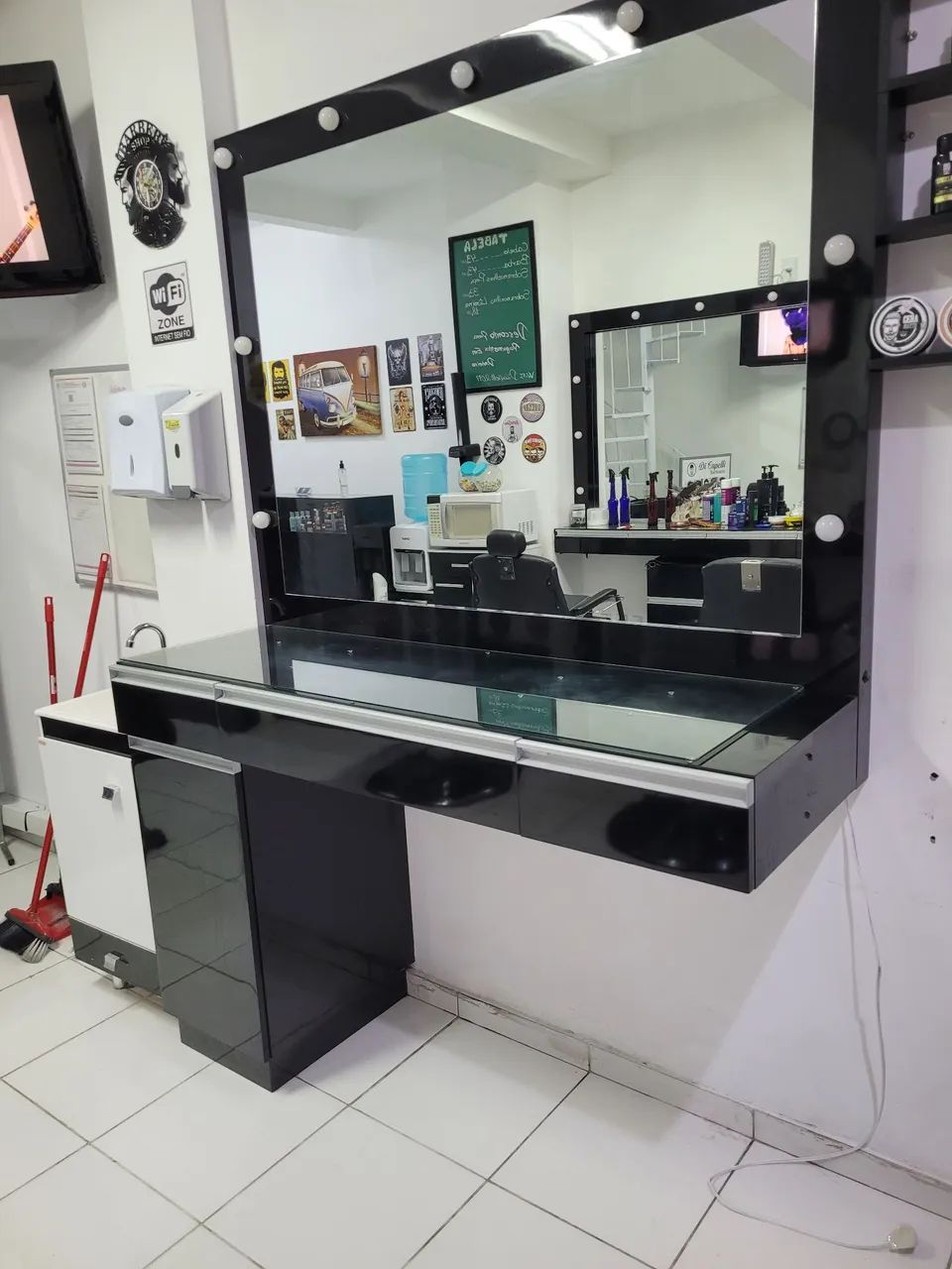 Bancada para barbearia ou salão de beleza  - Foto 3