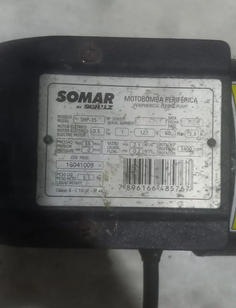 Bomba seminova,funcionando perfeitamente - Foto 3