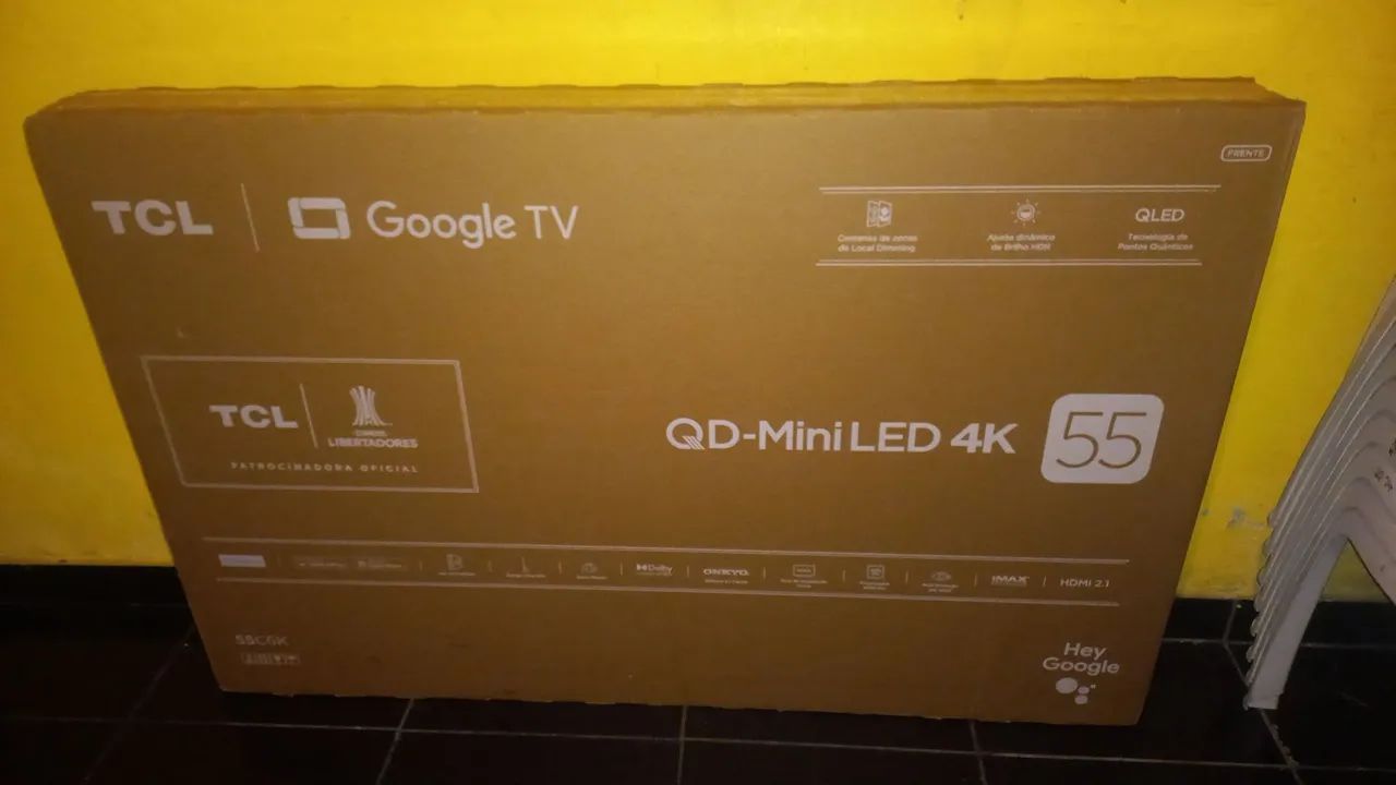 Tv tcl 55 polegadas lacrada nova 2200  - Foto 2